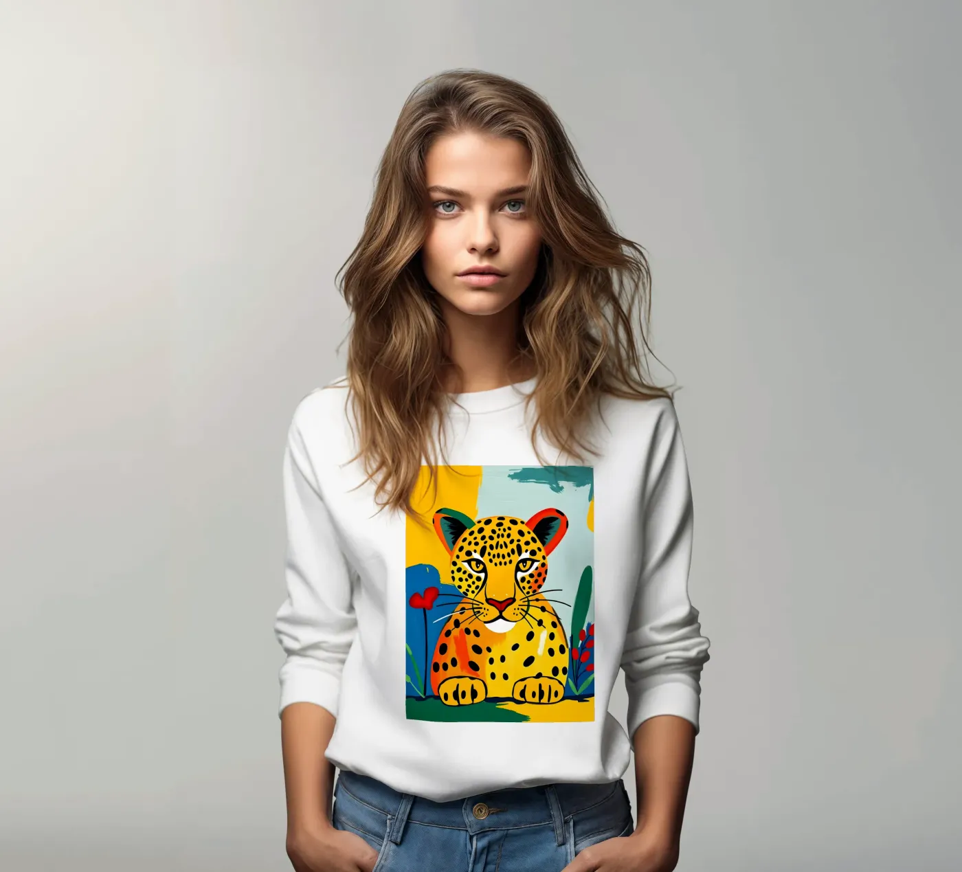 LEOPARD sweat de ARTOMATIC