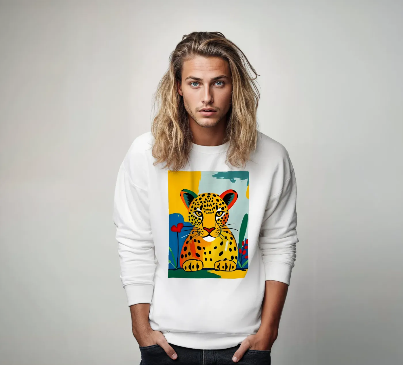 LEOPARD sweat de ARTOMATIC