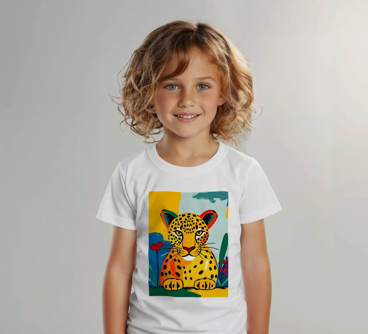 LEOPARD t-shirt bambini da ARTOMATIC