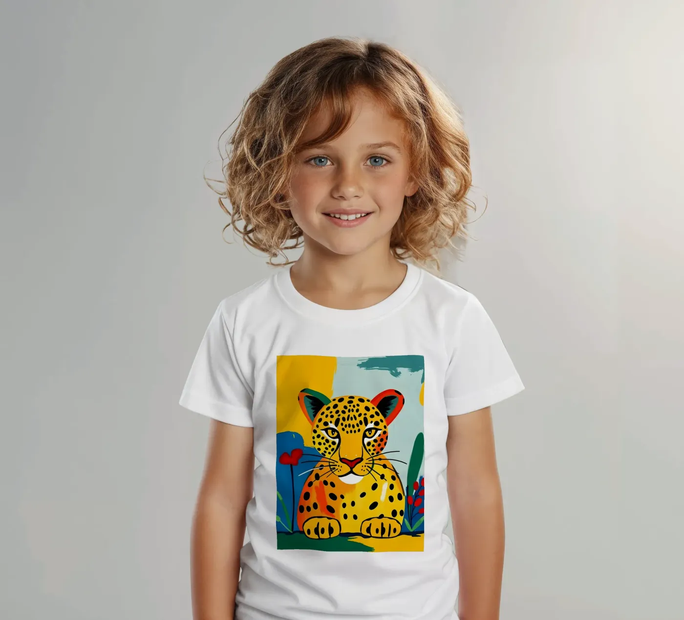 LEOPARDO t-shirt bambini da ARTOMATIC