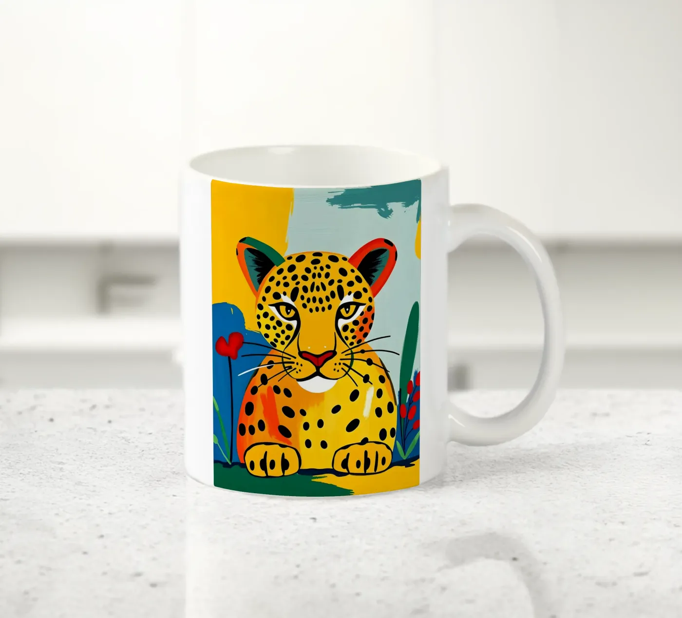 LEOPARDO tazza in ceramica da ARTOMATIC