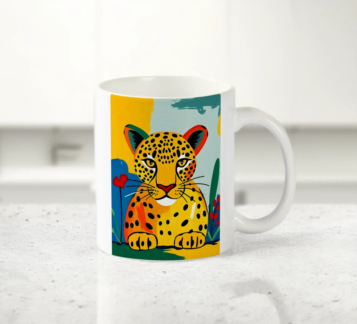 LEOPARD mug en céramique de ARTOMATIC