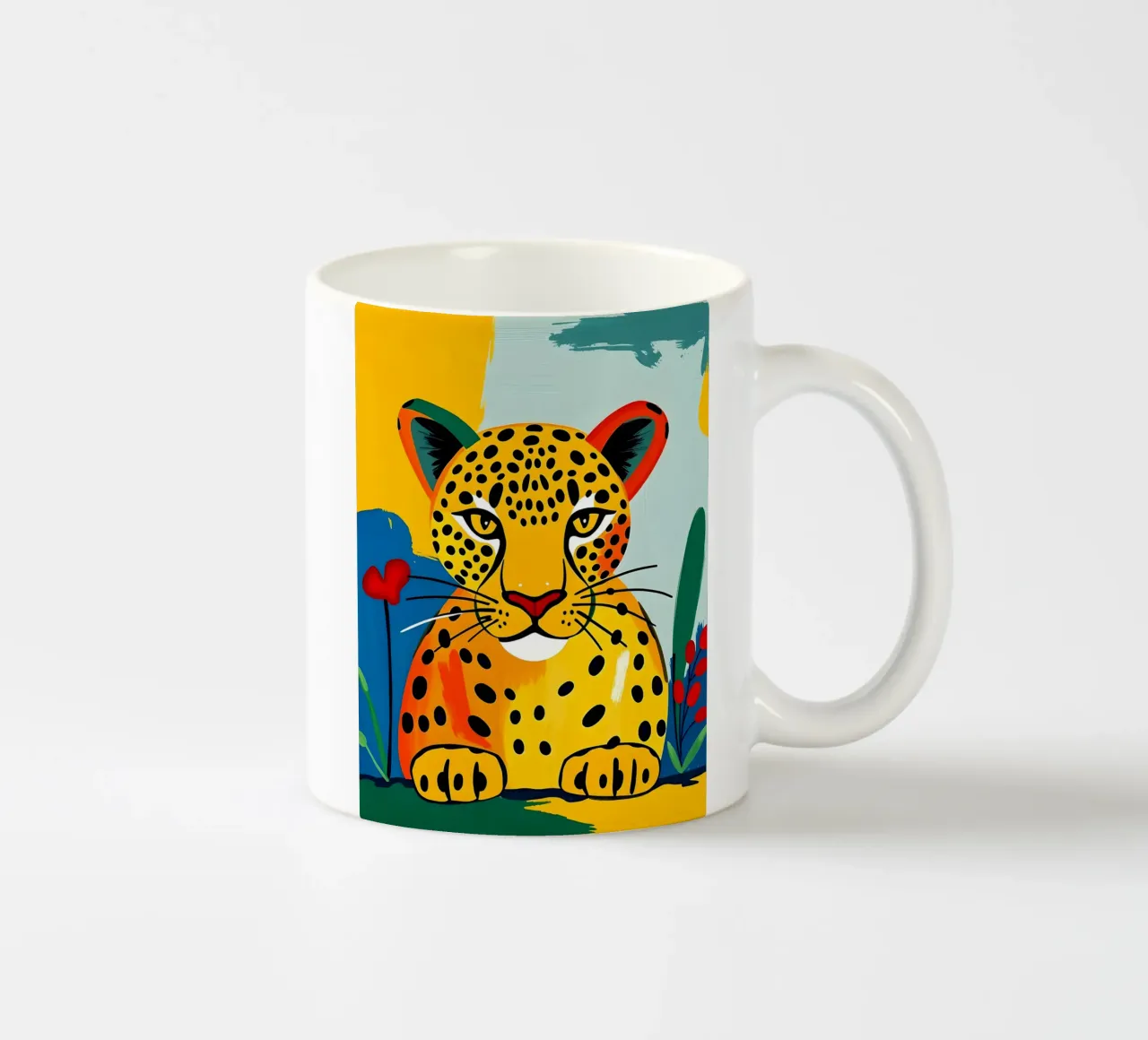 LEOPARDO tazza in ceramica da ARTOMATIC