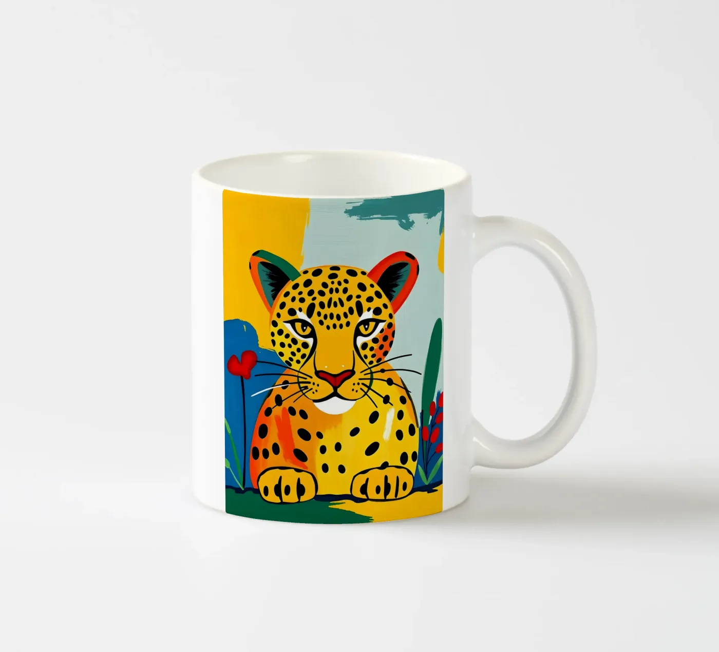 LEOPARD mug en céramique de ARTOMATIC