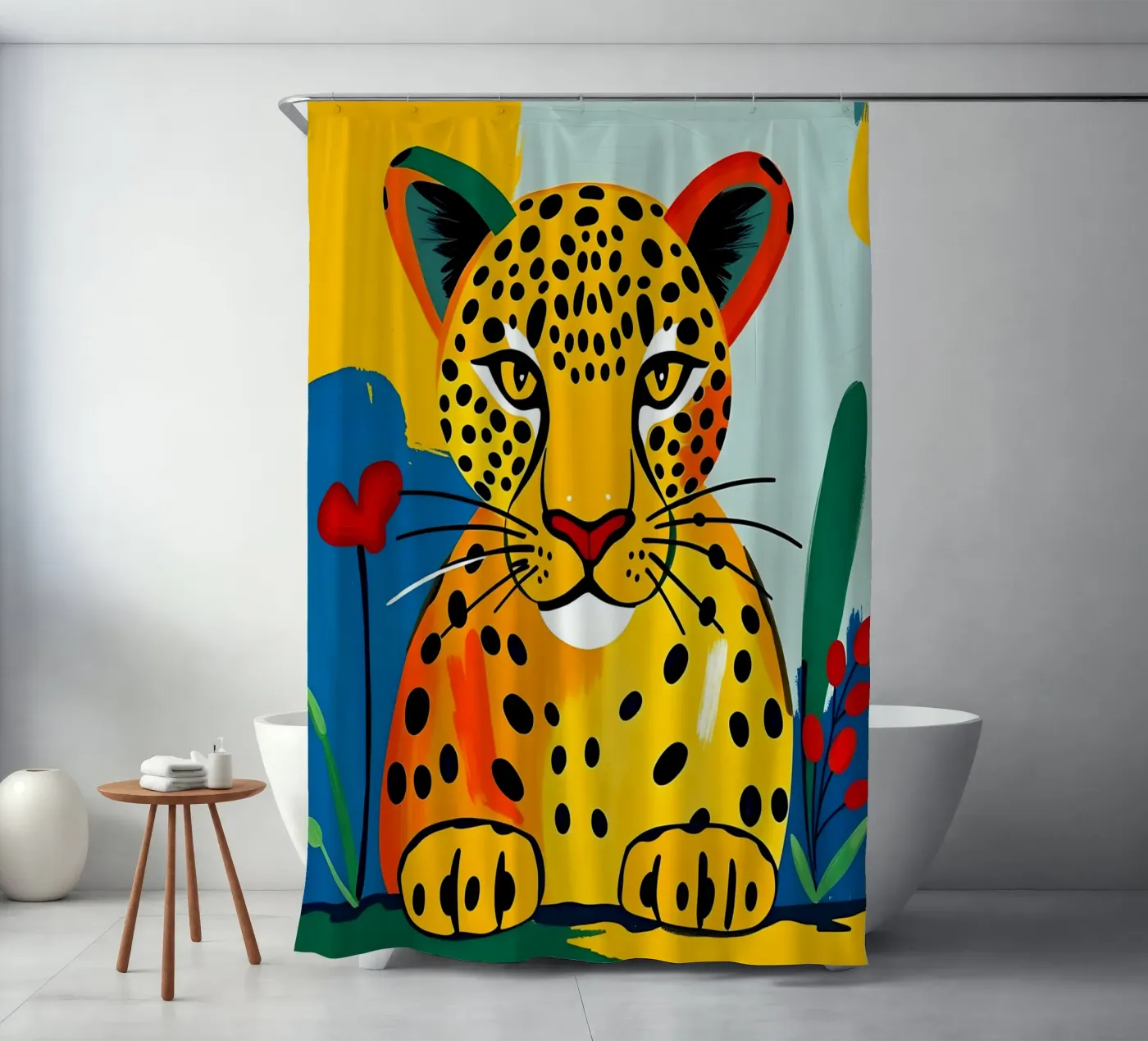 LEOPARD Duschvorhang von ARTOMATIC