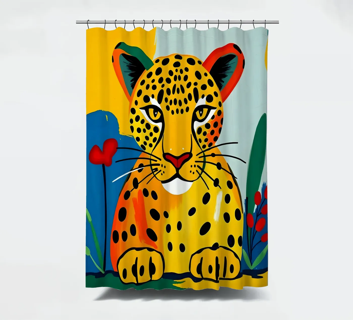 LEOPARD Duschvorhang von ARTOMATIC