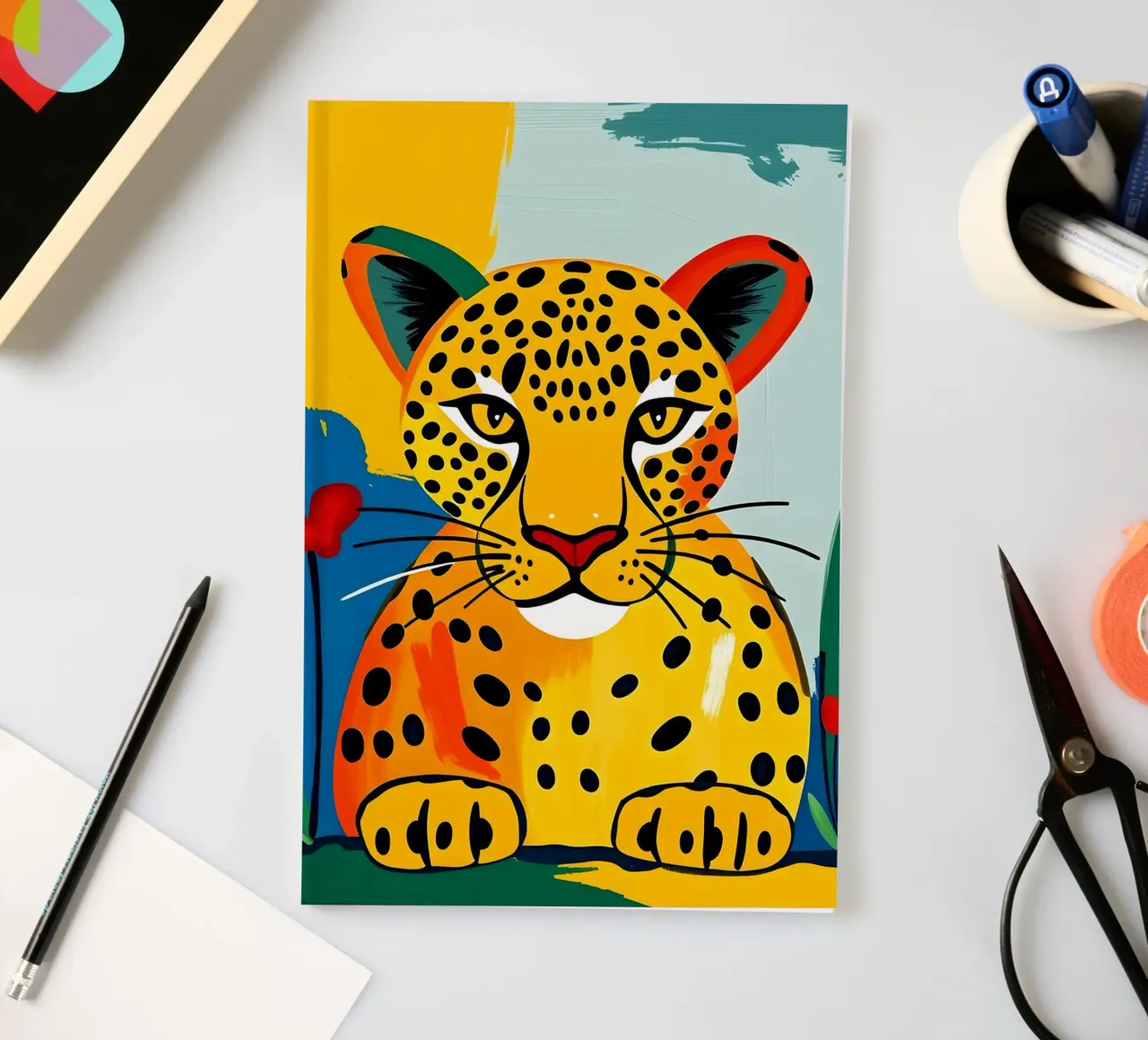 LEOPARD notebook by ARTOMATIC
