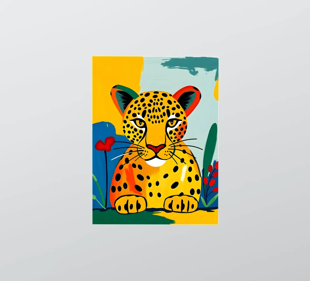 LEOPARD sticker by ARTOMATIC