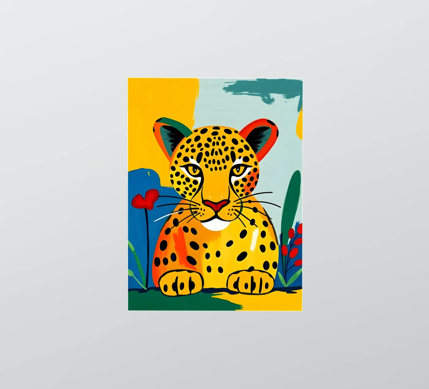 LEOPARD Sticker von ARTOMATIC