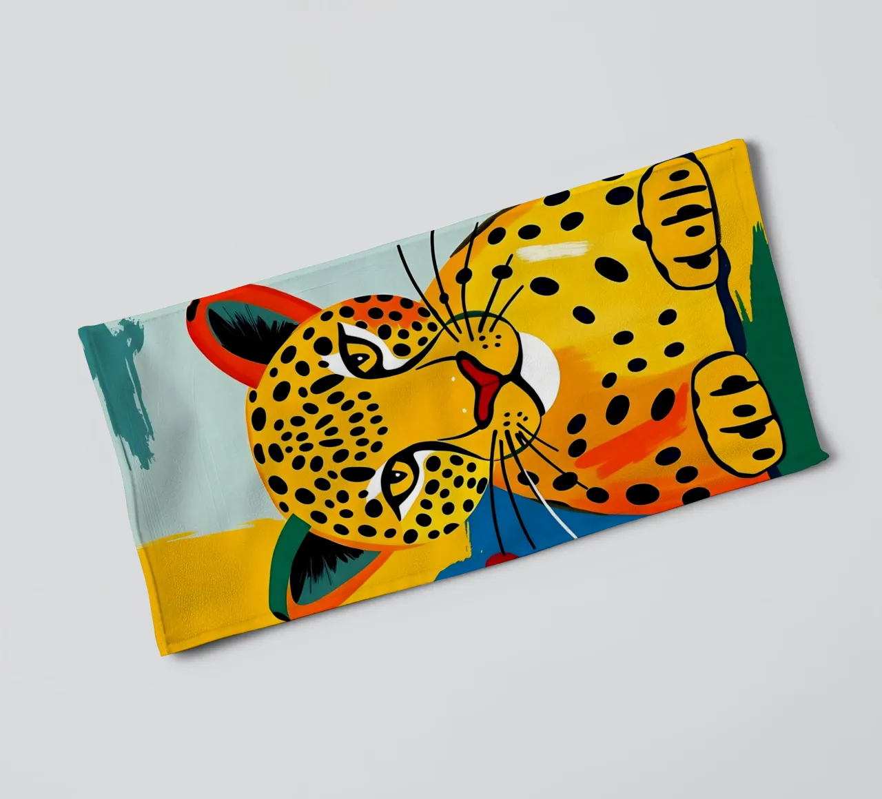 LEOPARD towel by ARTOMATIC
