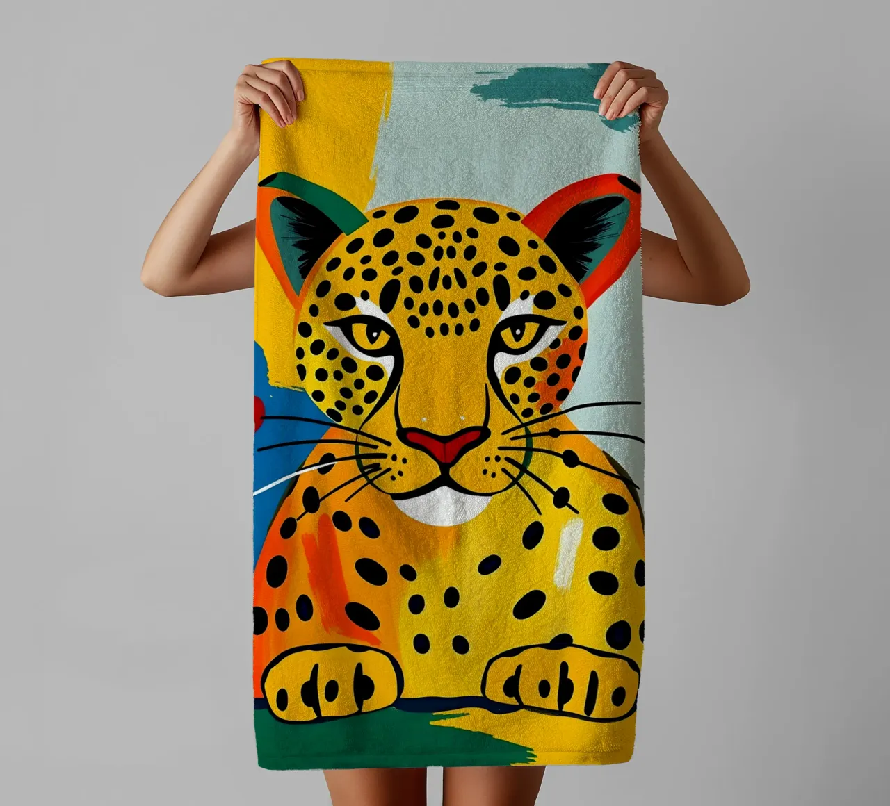 LEOPARD towel by ARTOMATIC
