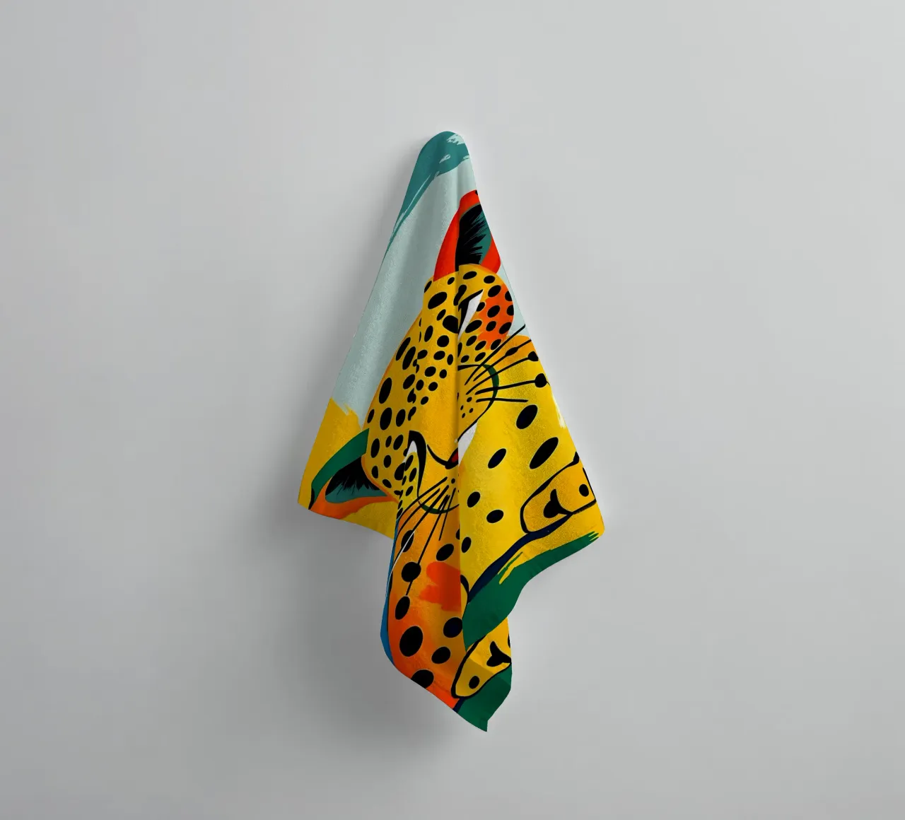 LEOPARD towel by ARTOMATIC