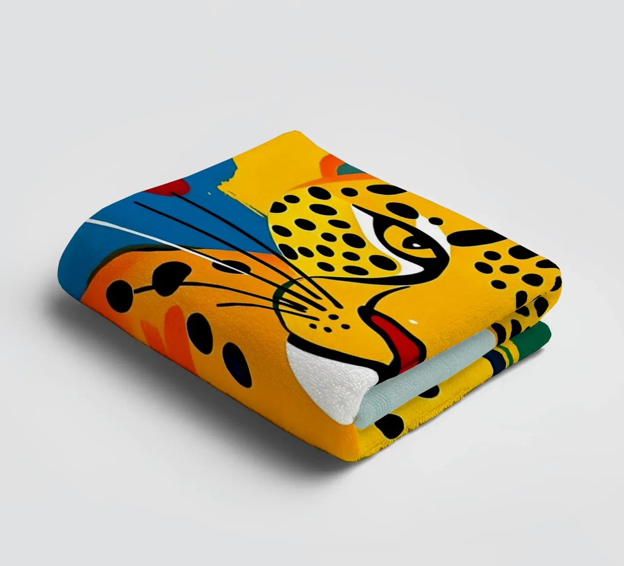 LEOPARD towel by ARTOMATIC
