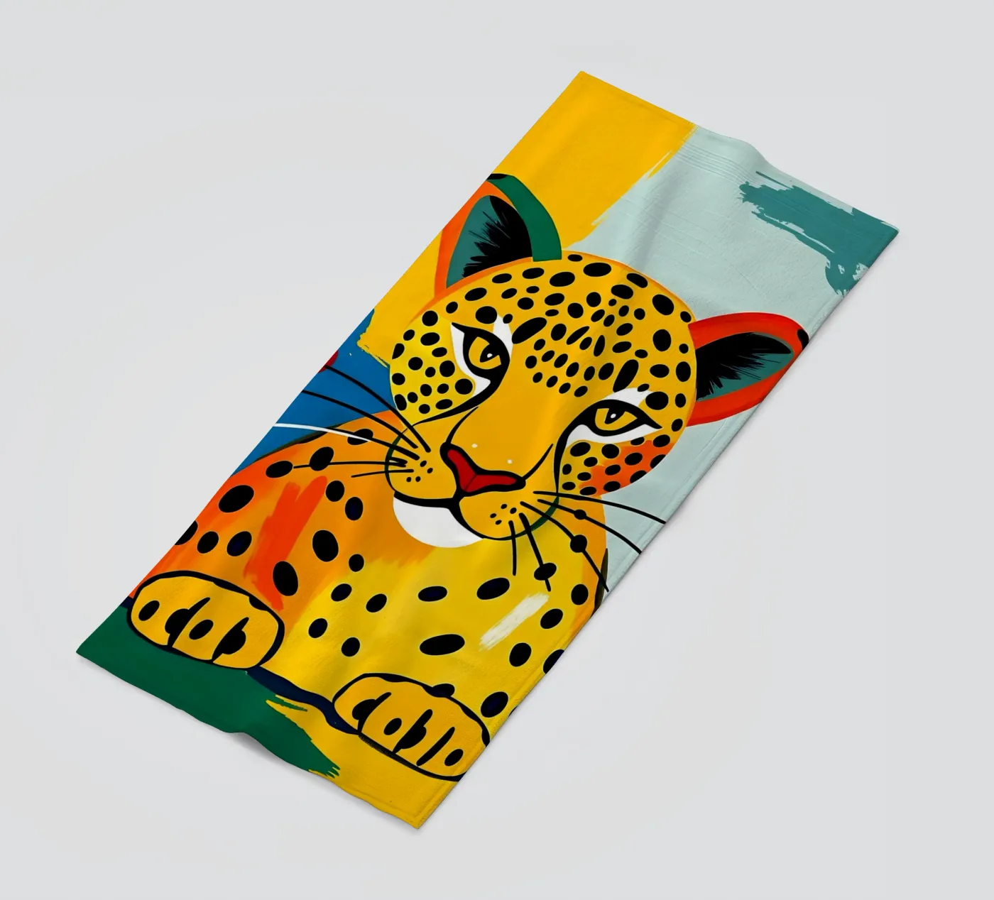 LEEUWARD strandhanddoek van ARTOMATIC