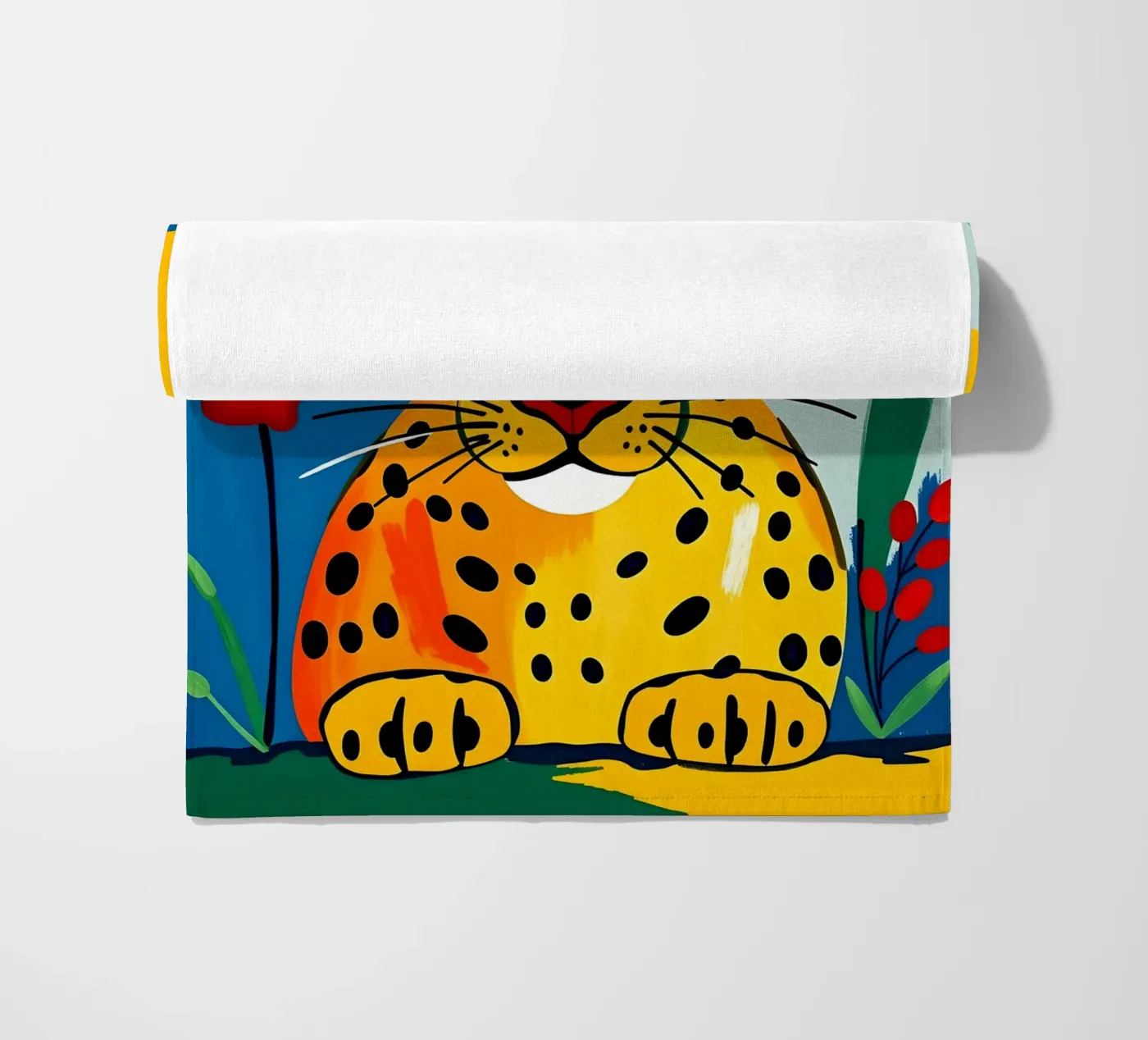 LEEUWARD strandhanddoek van ARTOMATIC