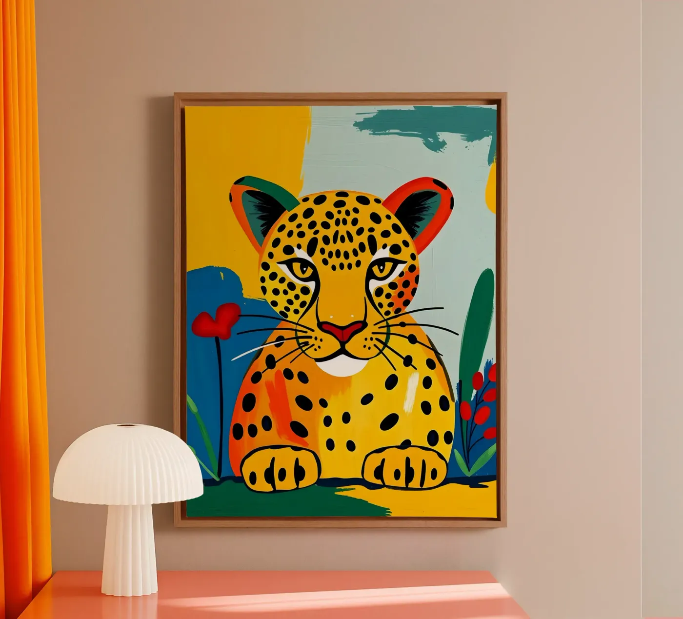 LEOPARD canvas by ARTOMATIC