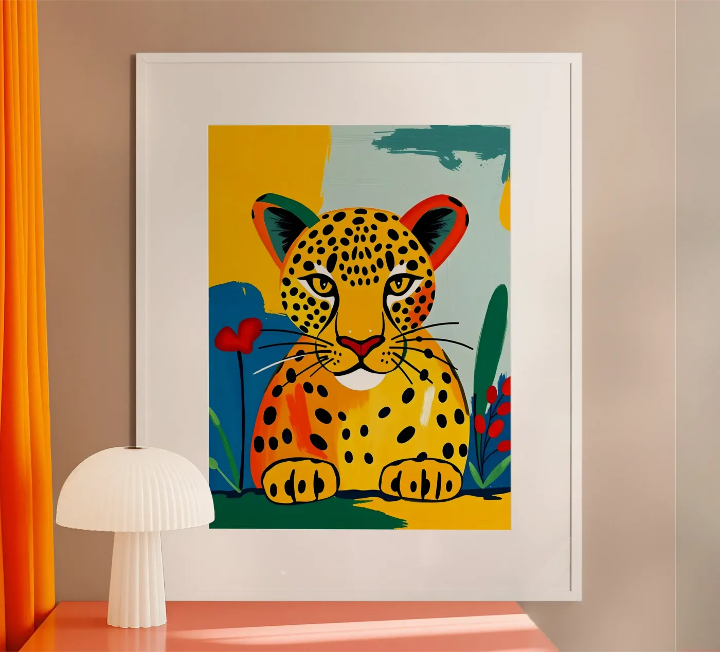 LEOPARD Poster von ARTOMATIC