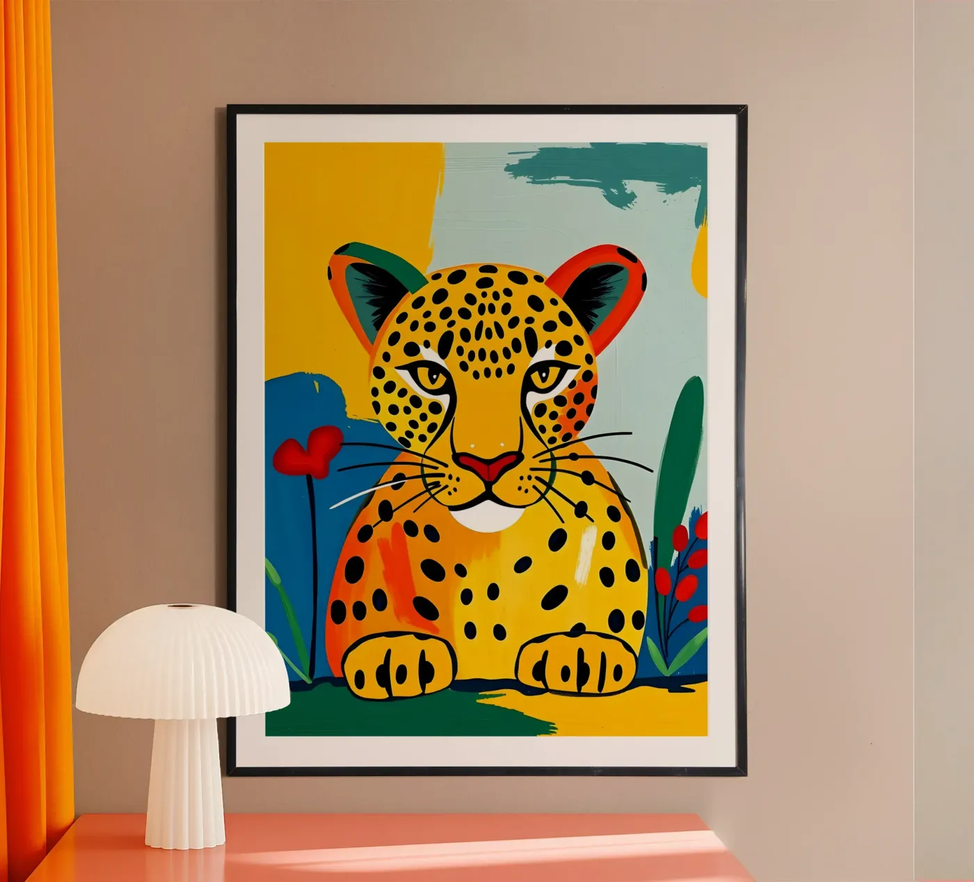 LEOPARD Poster von ARTOMATIC
