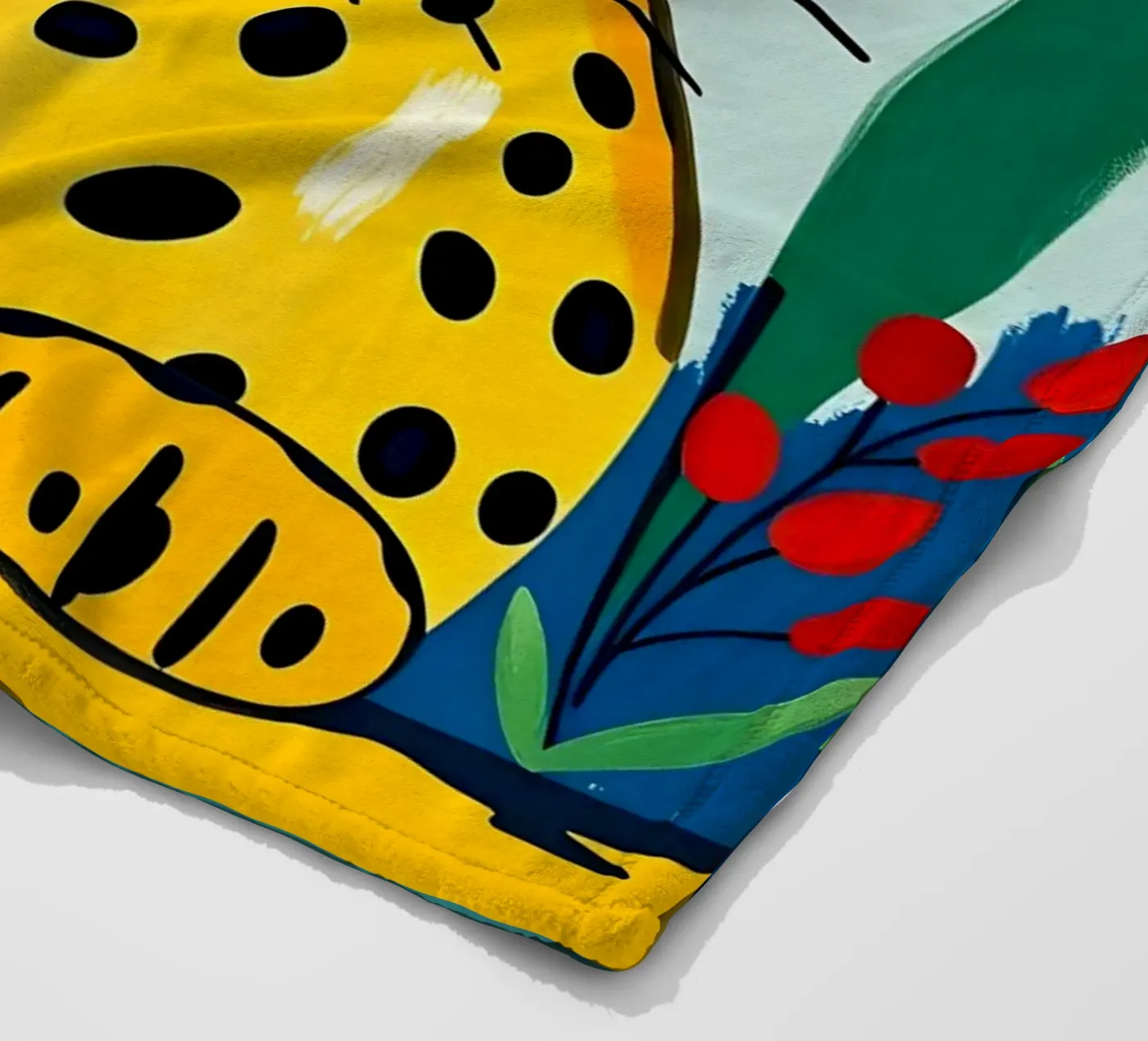 LEOPARD fleece blanket by ARTOMATIC