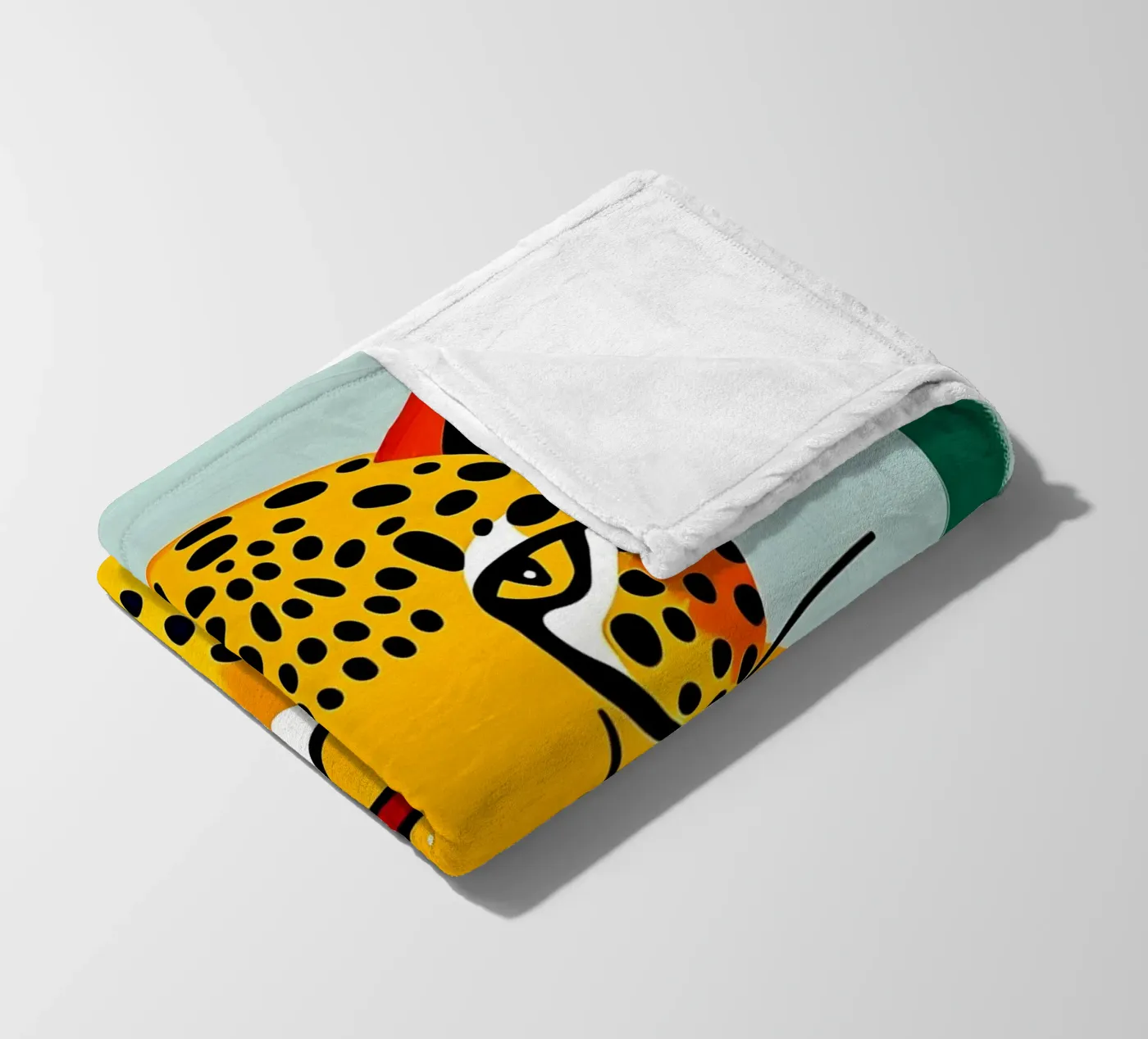 LEOPARD fleece blanket by ARTOMATIC
