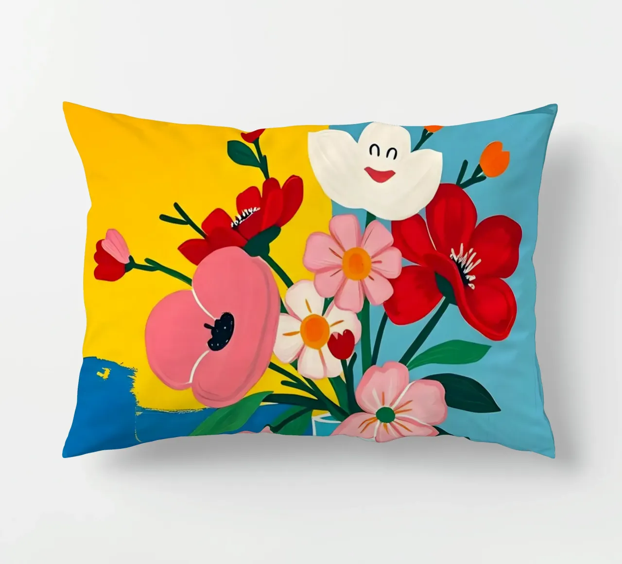 Fiori su un tavolo cuscino da ARTOMATIC