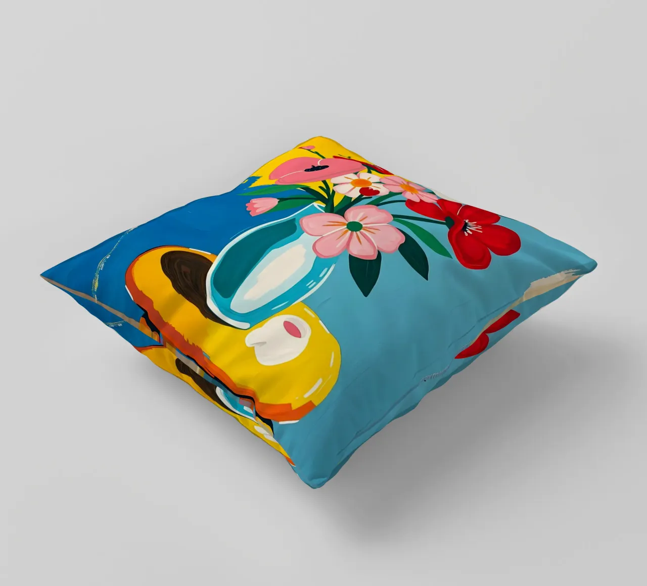 Fiori su un tavolo cuscino da ARTOMATIC