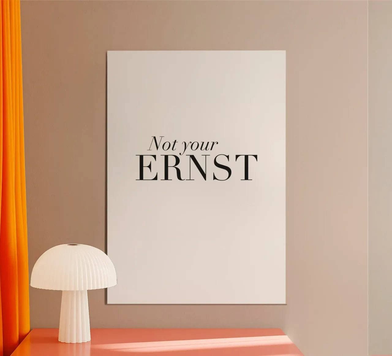 Ernst alluminio dibond da Jonas Klein