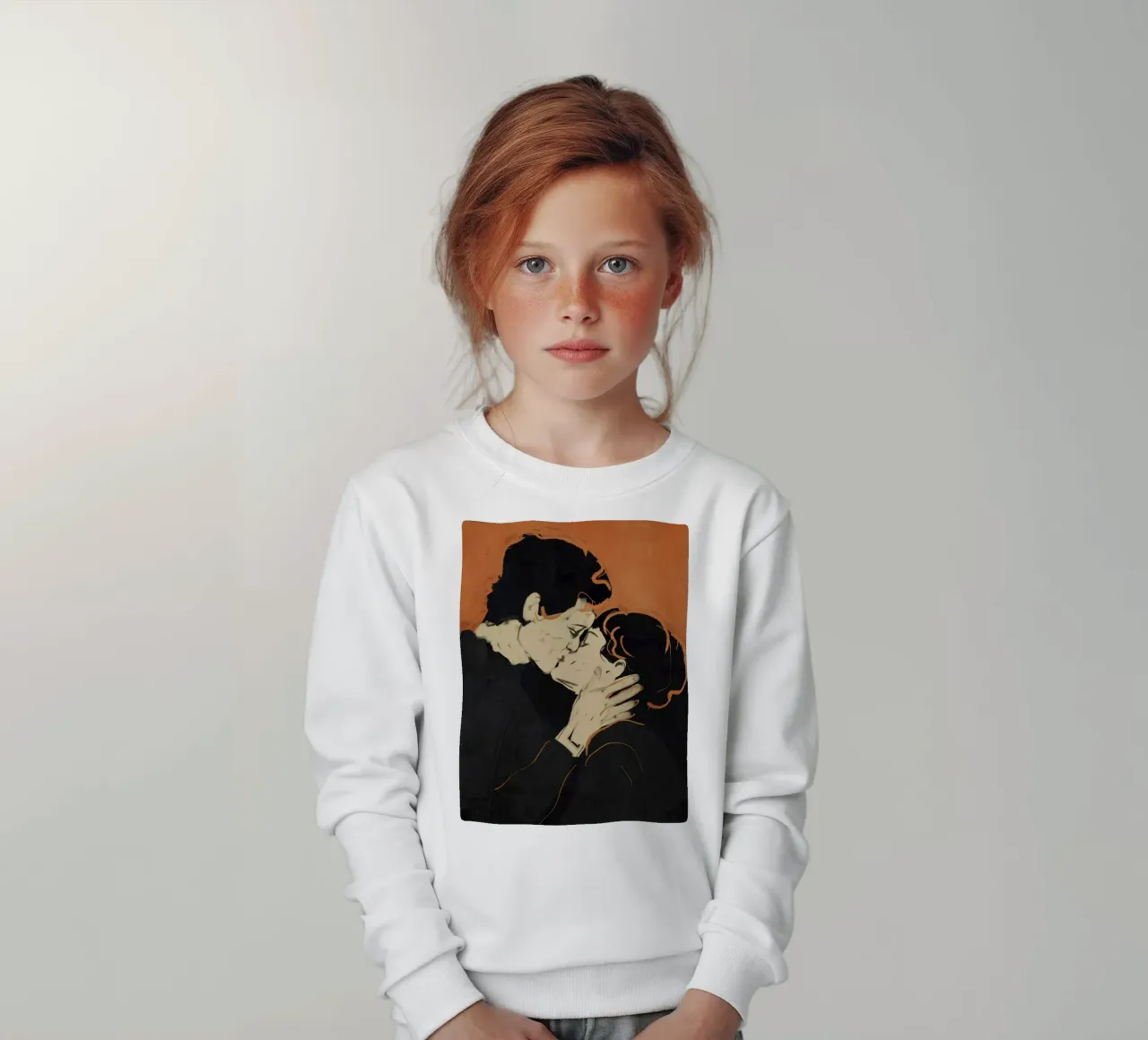 Bacio 8 felpa bambino da ThingDesign
