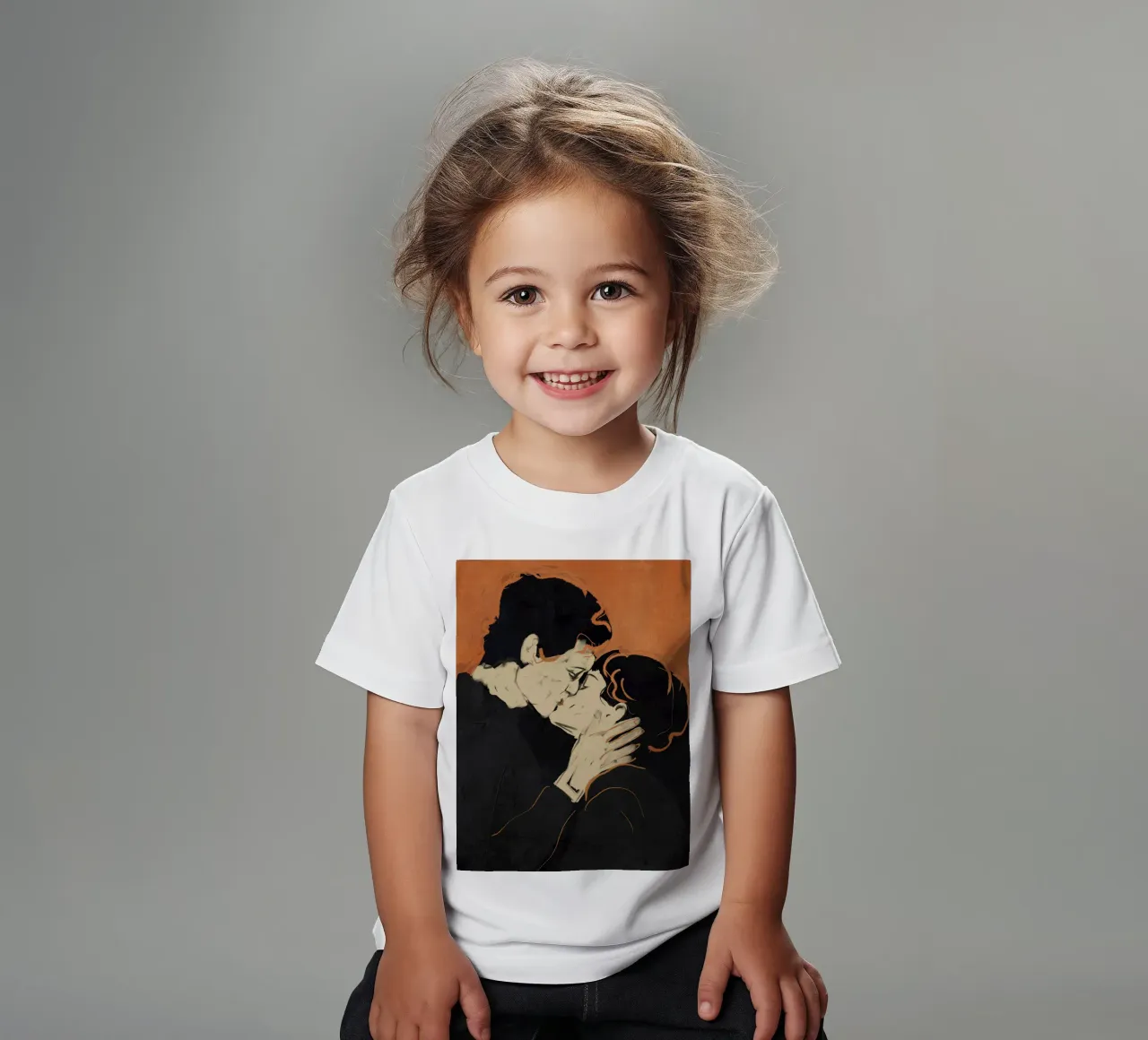 Bacio 8 t-shirt bambini da ThingDesign
