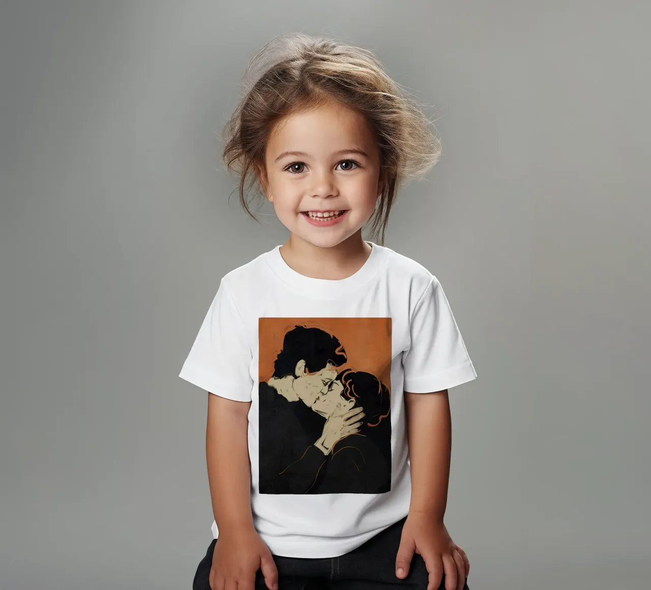 Bacio 8 t-shirt bambini da ThingDesign