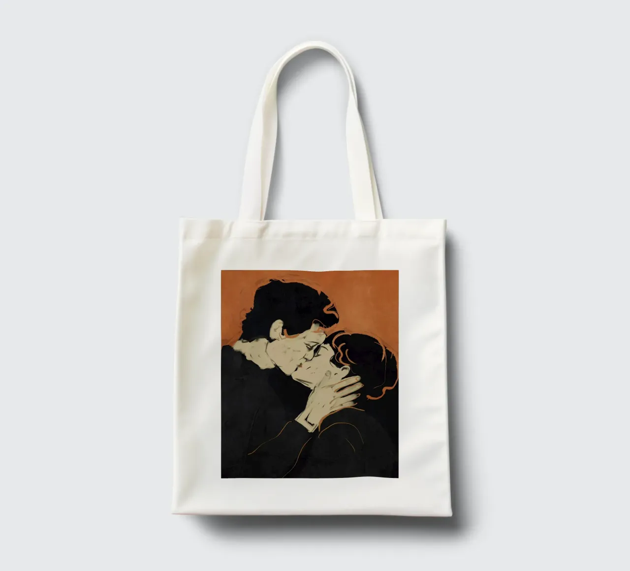Bacio 8 borsa in juta da ThingDesign