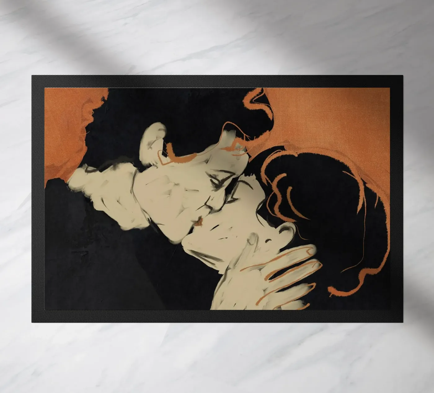 Kiss 8 doormat by ThingDesign