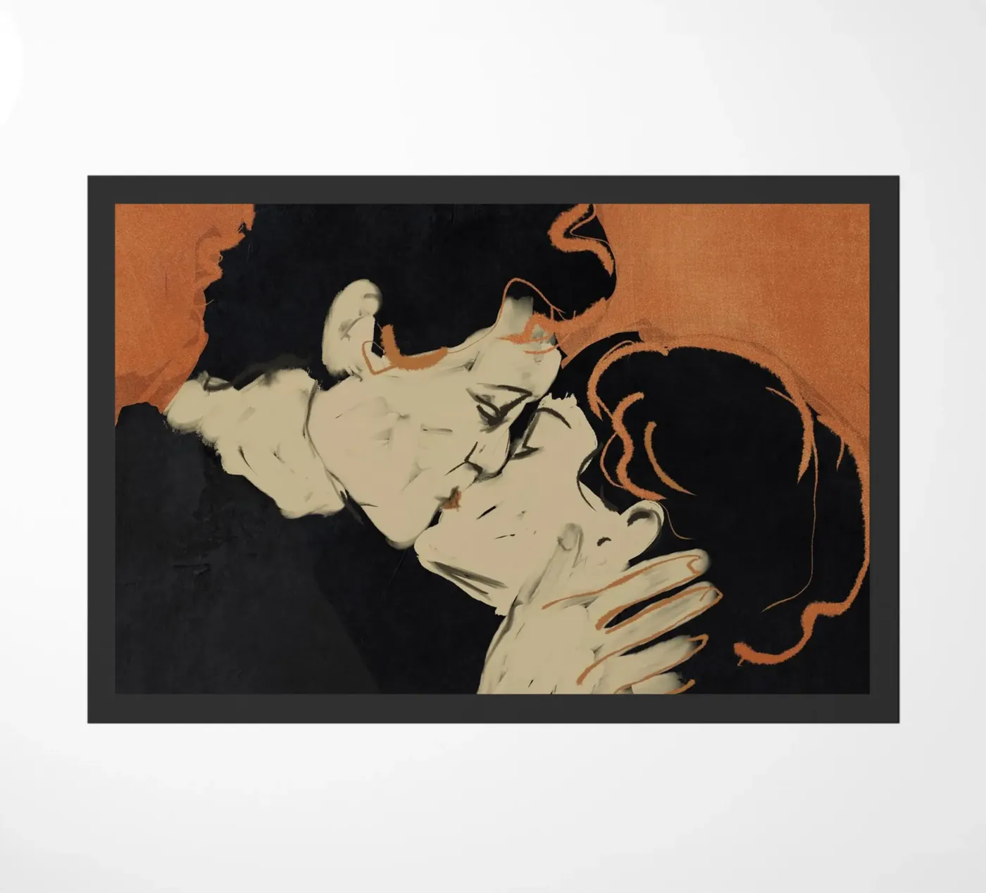 Kiss 8 doormat by ThingDesign