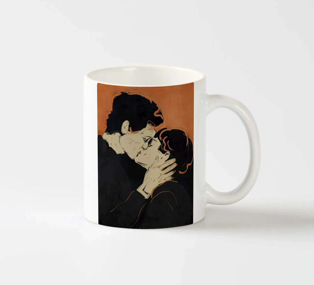 Bacio 8 tazza in ceramica da ThingDesign