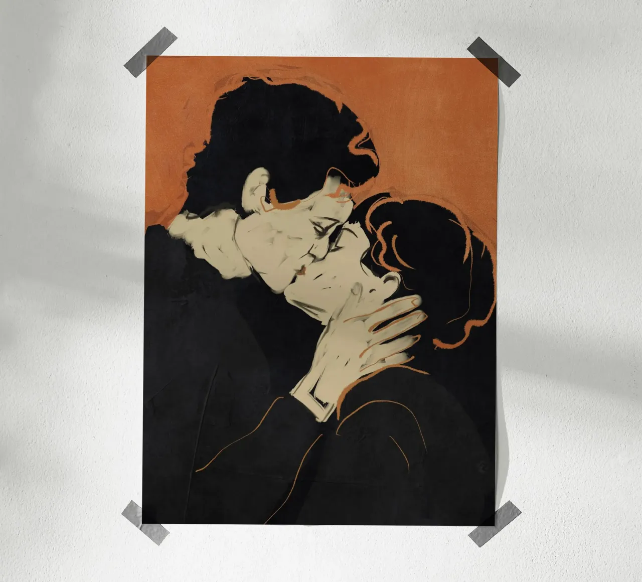 Bacio 8 carta hahnemühle da ThingDesign