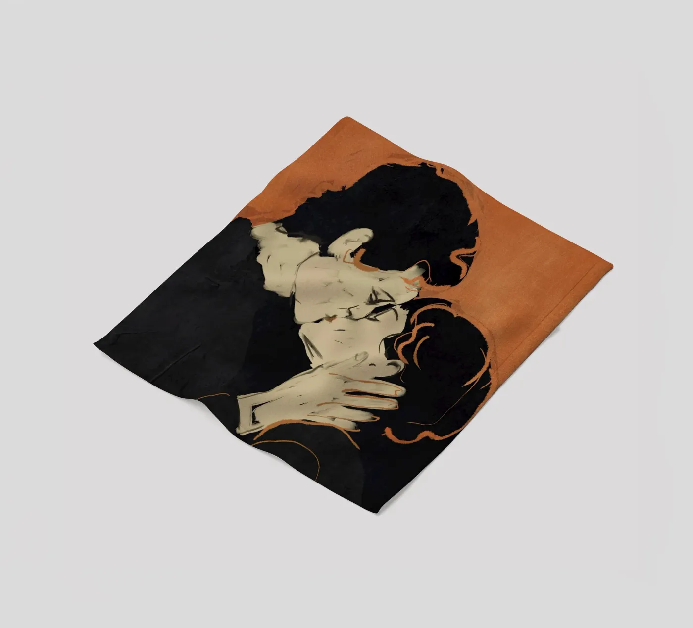 Bacio 8 coperta in pile da ThingDesign