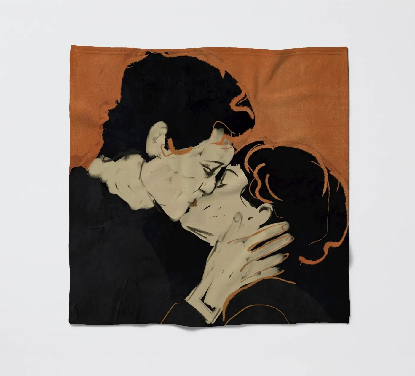 Bacio 8 coperta in pile da ThingDesign