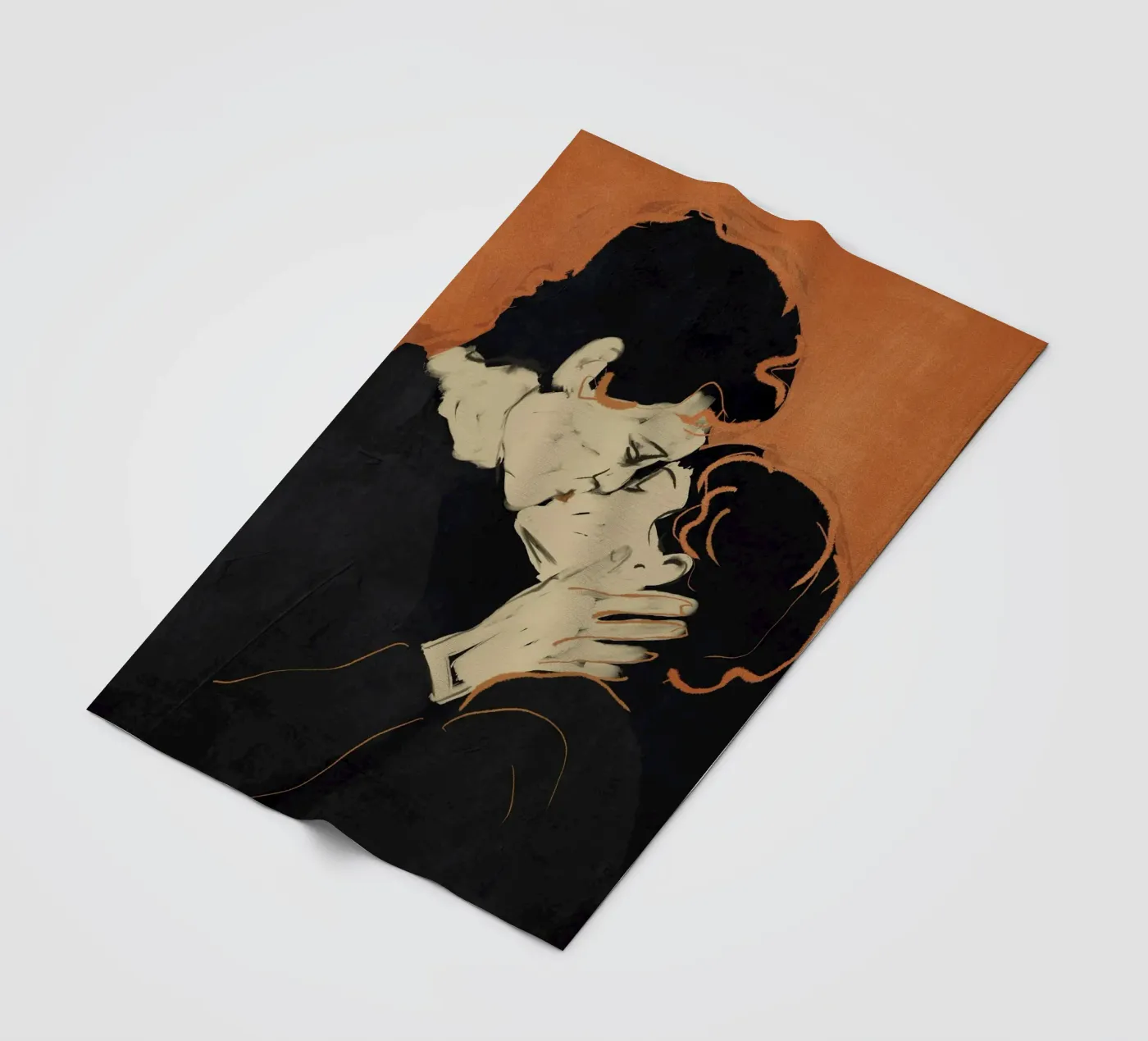 Bacio 8 coperta in pile da ThingDesign