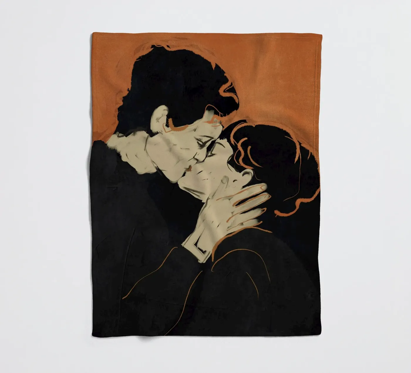 Bacio 8 coperta in pile da ThingDesign