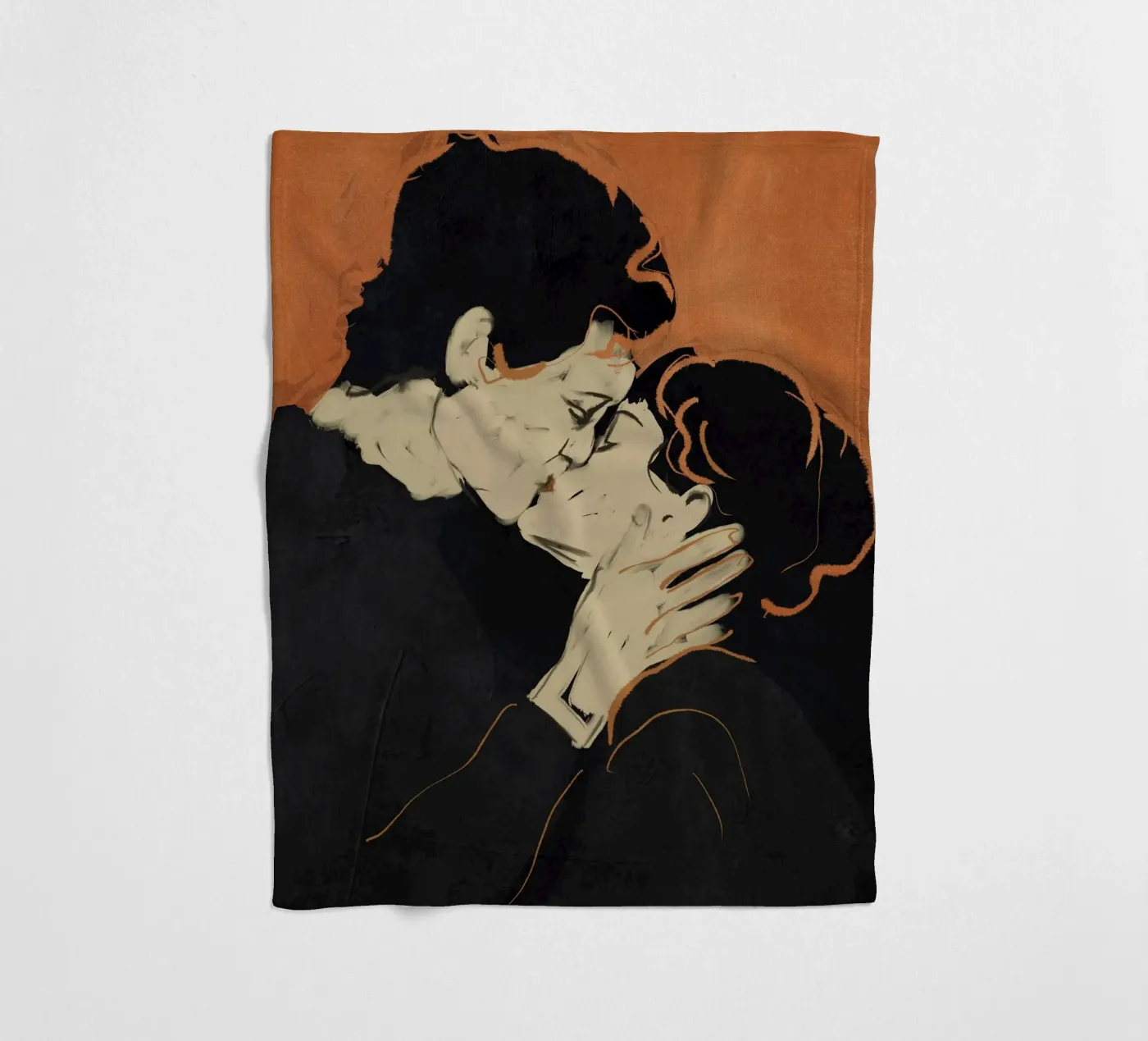 Bacio 8 coperta in pile da ThingDesign