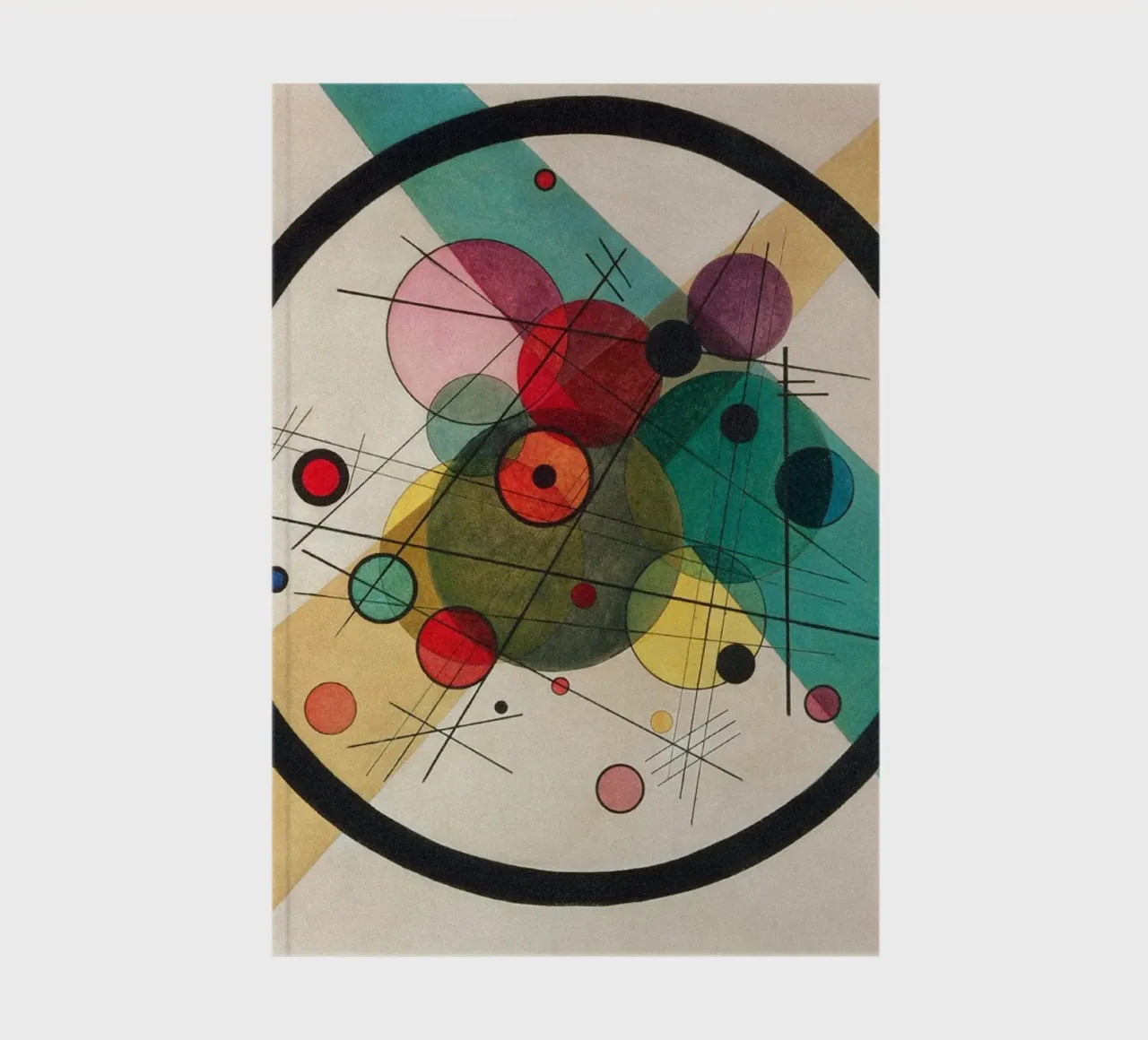 Wassily Kandinsky - Circles in a circle notebook by William Store