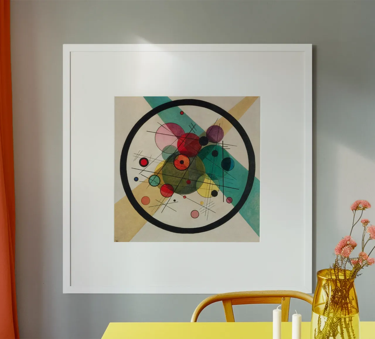 Wassily Kandinsky - Círculos en un círculo hahnemühle de William Store