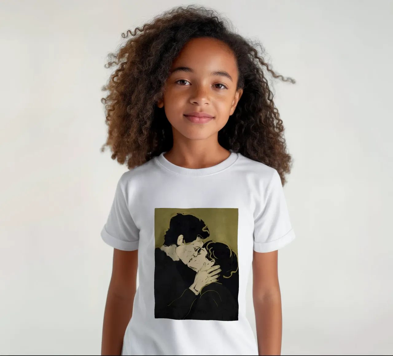 Bacio 9 t-shirt bambini da ThingDesign