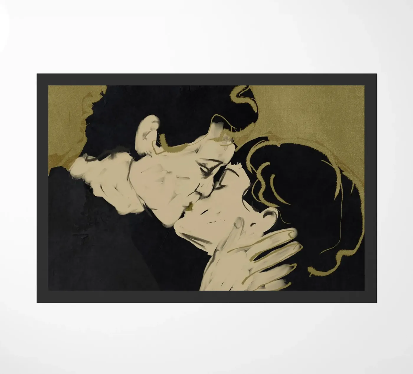 Kiss 9 deurmat van ThingDesign