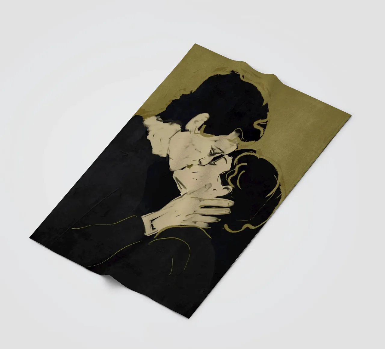 Bacio 9 coperta in pile da ThingDesign
