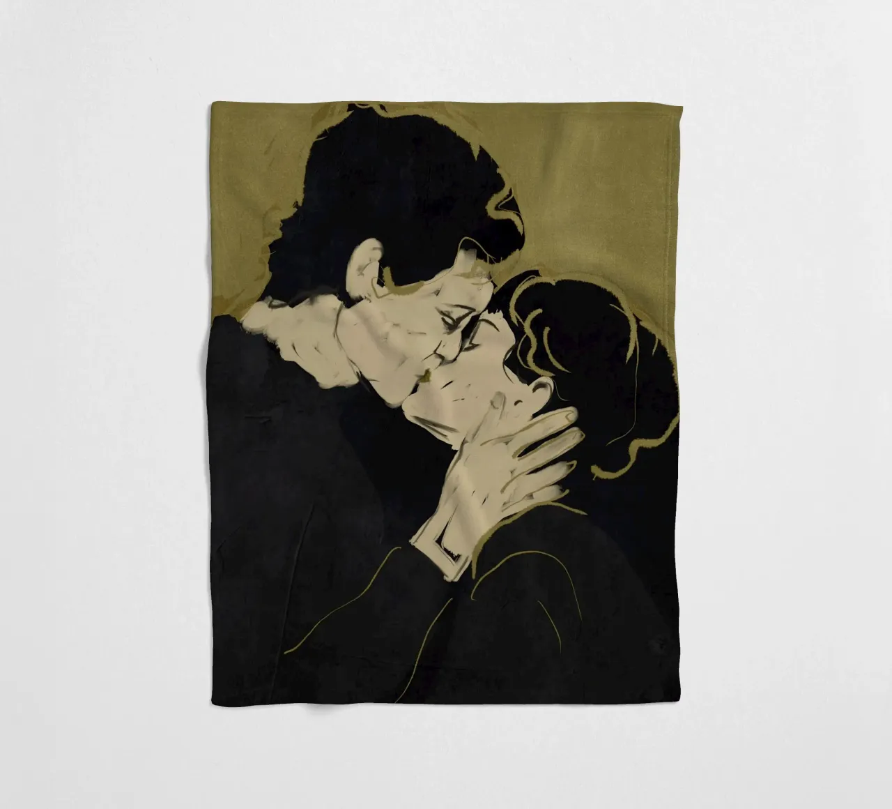Bacio 9 coperta in pile da ThingDesign