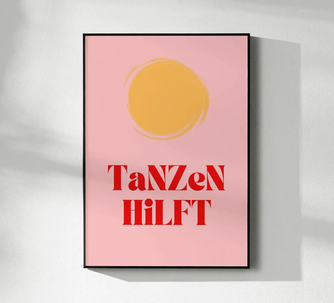 TANZEN HILFT plexiglass da Tabea Jule