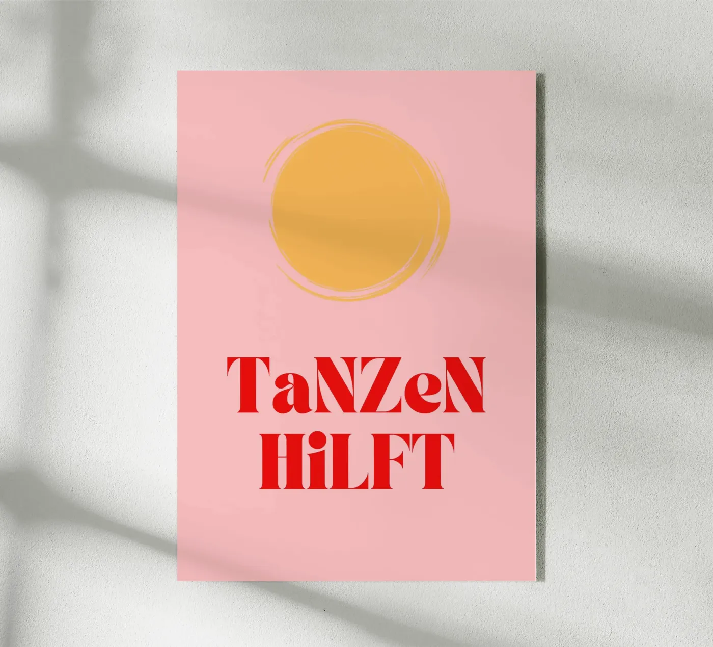 TANZEN HILFT plexiglass da Tabea Jule