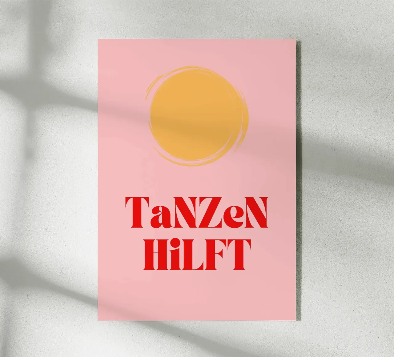 TANZEN HILFT plexiglass da Tabea Jule