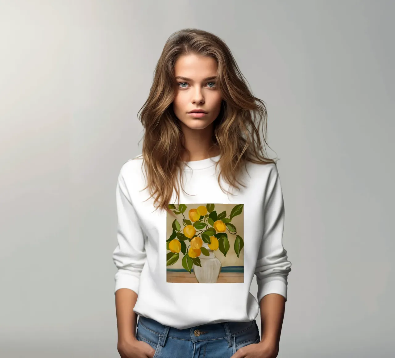 Ramo di limone felpa da ThingDesign
